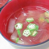 夏料理☆　「冬瓜と春雨のお吸い物」